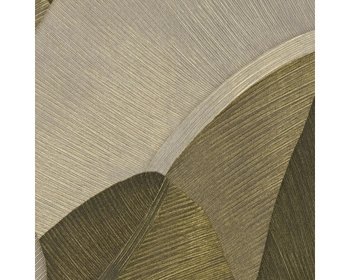 Close-up van een gestructureerd behang met bladerpatroon