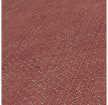 Close-up van een rood vinylbehang met ruitpatroon