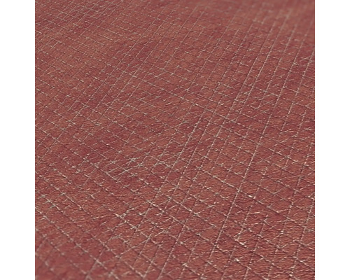 Close-up van een rood vinylbehang met ruitpatroon