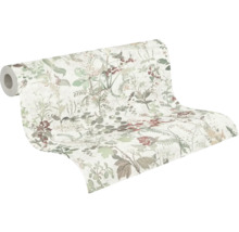 Behangrol met plantenmotief