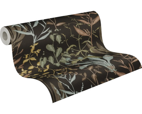 Behangrol met plantenmotief