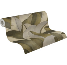 Behangrol met bladerpatroon