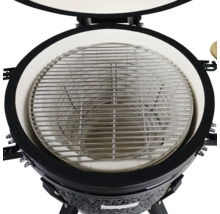 Keramische grill met grillrooster