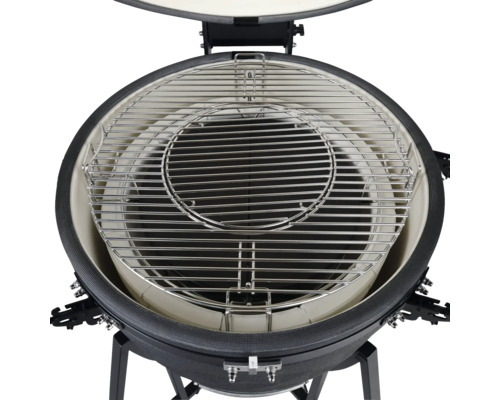 Keramische barbecue met grillrooster