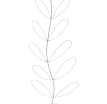 Illustratie van een gestileerde plantenstengel met bladeren