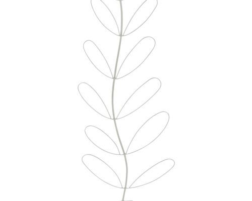 Illustratie van een gestileerde plantenstengel met bladeren