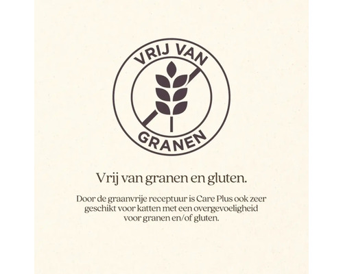 Symbool voor graanvrij: het product bevat geen granen.