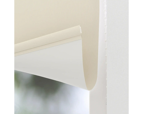 Detailopname van een rolgordijn voor raamdecoratie