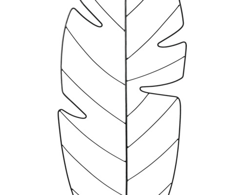 Decoratieve bladstructuur van metaal