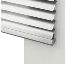 Detail van een jaloezie voor raamdecoratie en privacy
