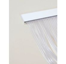 Lamellengordijn van kunststof met witte houder