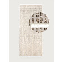 Decoratieve kralenketting met hangers en maataanduiding