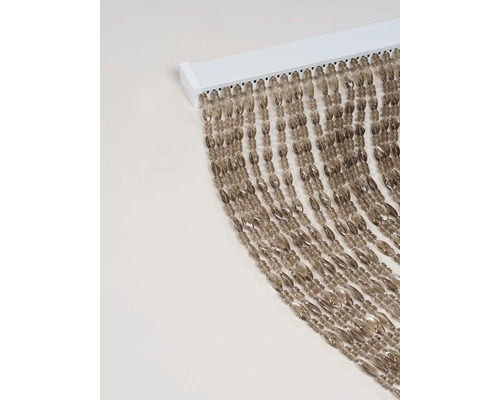 Decoratieve kralenketting met witte ophanging voor deur of raam