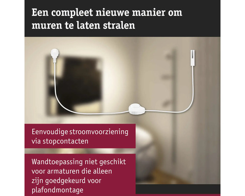 Plafondlampaccessoires met stekker en schakelaar