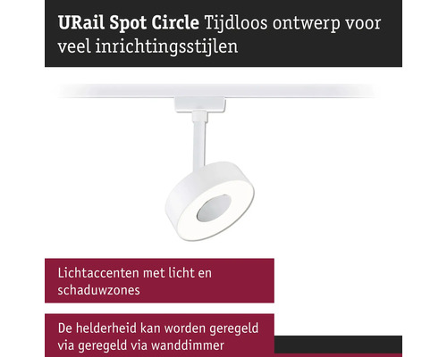 URail Spot Circle, tijdloos ontwerp voor vele interieurstijlen