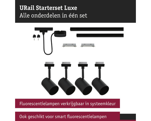 URail Startersset Luxe met alle onderdelen in één set
