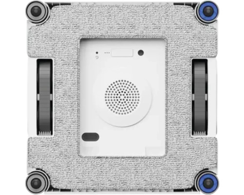 Raamreinigingsrobot met reinigingsdoek en zuignappen