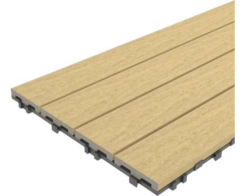 Terrastegel van houtcomposiet