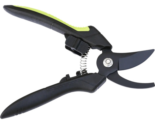 Tuinschaar met veer en vergrendeling