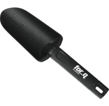 Kunststof tuinschep met dieptemarkering en For-Q logo