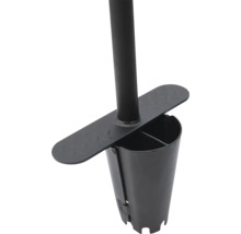 Metalen plantstok voor de tuin