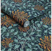 Rol behang met bloemen- en bladerenmotief