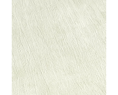 Close-up van een wit gestructureerd behang.