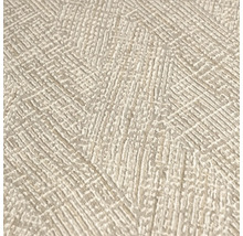 Close-up van een gestructureerd behang met geometrisch patroon