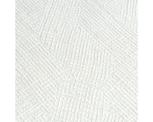 Wit behang met geometrisch patroon