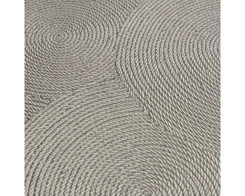 Close-up van een behang met spiraalvormig touwpatroon