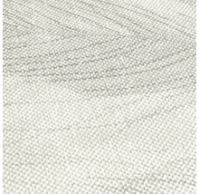 Close-up van een textielstof met fijne weefstructuur