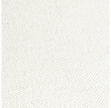 Close-up van een lichte textielsoort met een fijne weefstructuur