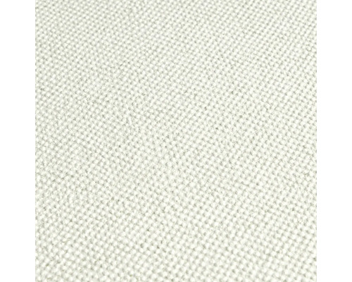 Close-up van een textielbehang met fijne structuur