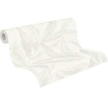 Behangrol met bladmotief