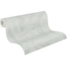 Rol behang met bladmotief