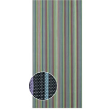 Close-up van een stof met een gestreept patroon