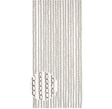 Gordijn van metalen kettingen