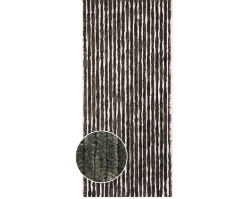 Textiel douchegordijn met streepmotief