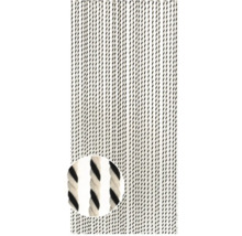 Decoratief deur gordijn van katoen met streepmotief