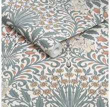 Behangrol met bloemmotief