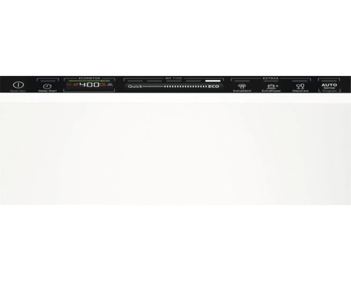 Vaatwasser bedieningspaneel met programmaselectie