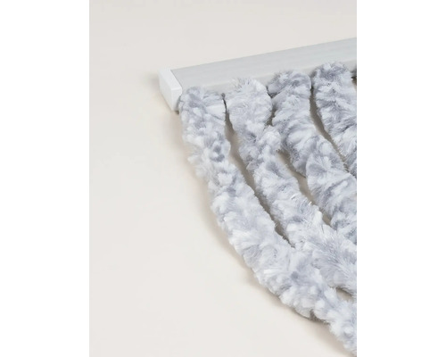 Decoratieve sjaal met zachte garenophanging