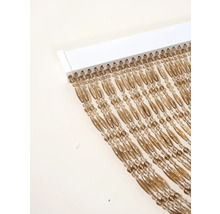 Decoratief kralengordijn met transparante accenten