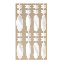 Decoratieve witte kralenketting voor interieurdecoratie