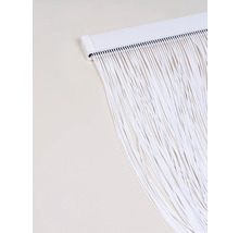 Gordijn van witte draden