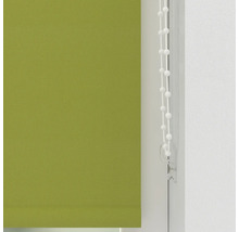 Groene rolgordijnen met bedieningsketting