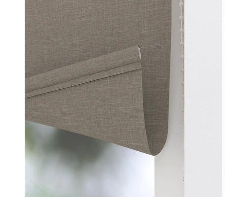 Stoffen vouwgordijn met kettingbediening