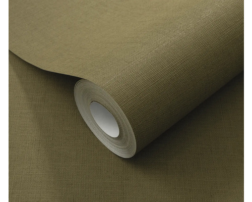 Rol behang met textielmotief