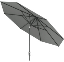 Grijze rechthoekige parasol voor buiten