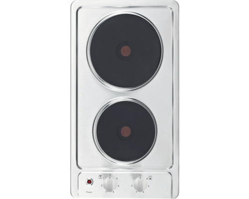 Elektrische kookplaat met twee kookzones